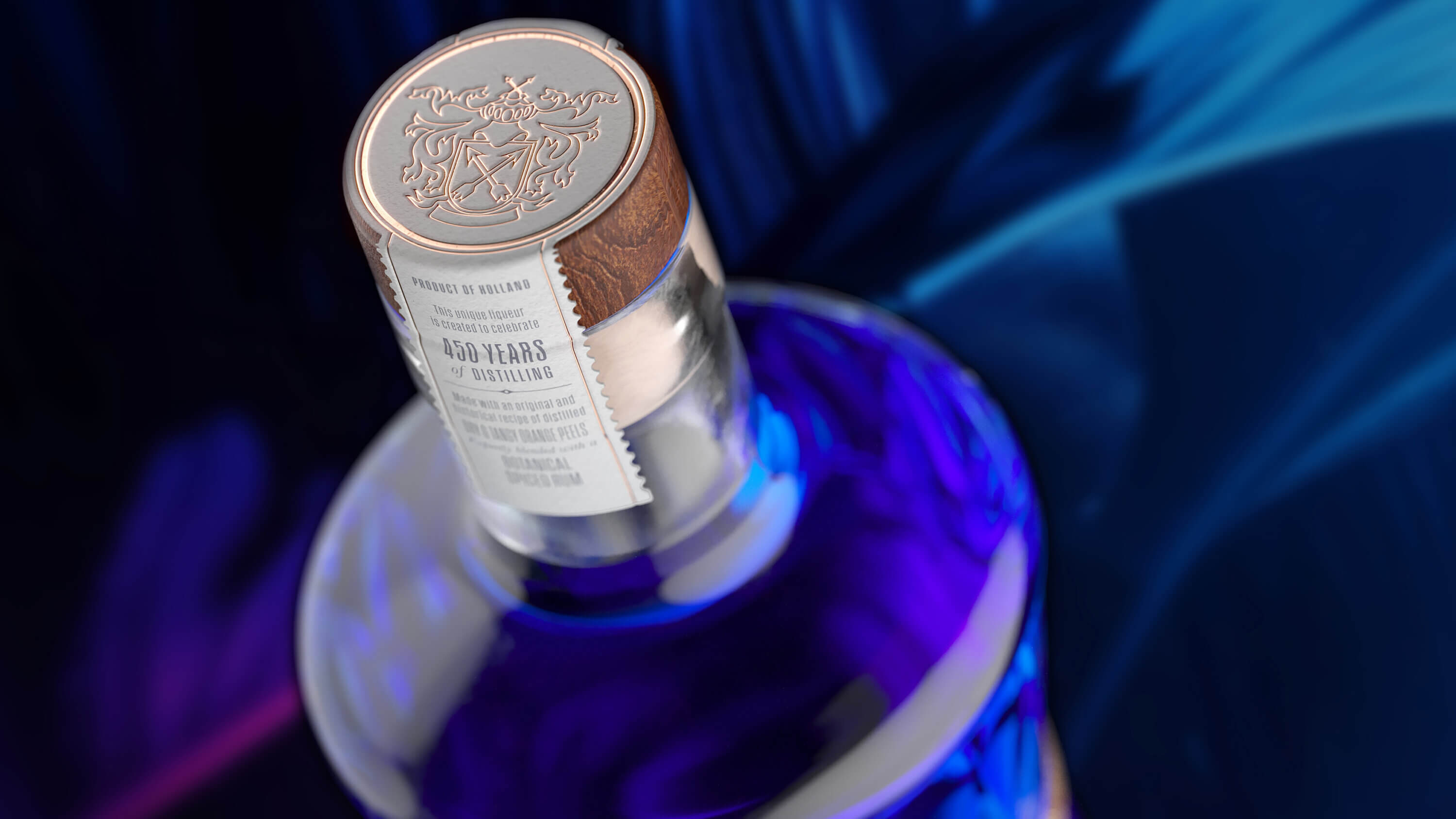 Bols Blue 1575 Closure detail